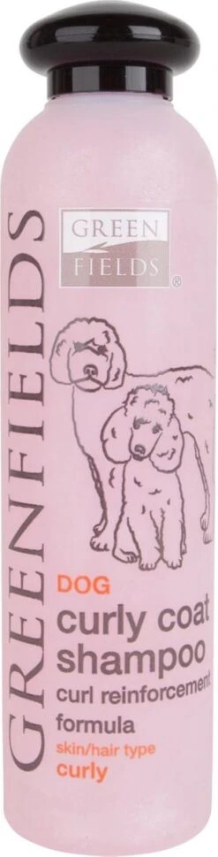 Greenfields - Hondenshampoo Voor Krullende Vacht - Extra Volume En Goede Doorkambaarheid - 270 Ml - Hondenshampoo Krullende Vacht -Honden Benodigdheden Verkoop 306x1200