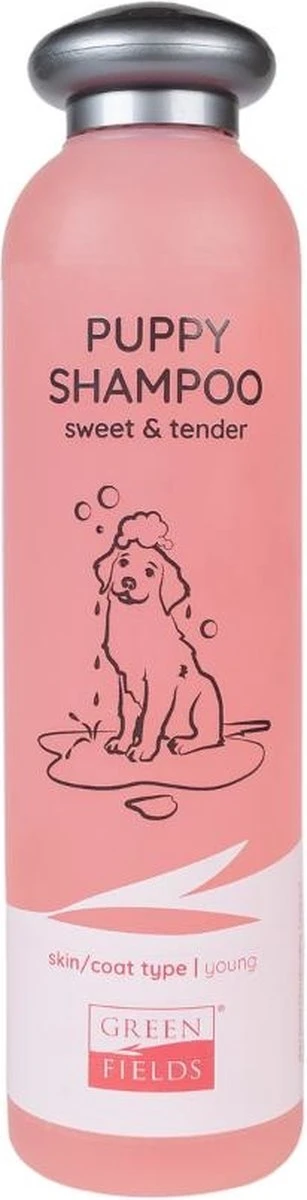 Greenfields - Milde Hondenshampoo Puppy - Zachte Shampoo Met Babypoeder Geur - Inhoud 270 Ml Of 5 Liter - 270 Ml 4 Greenfields - Milde Hondenshampoo Puppy - Zachte Shampoo Met Babypoeder Geur - Inhoud 270 Ml Of 5 Liter - 270 Ml - Afbeelding 2