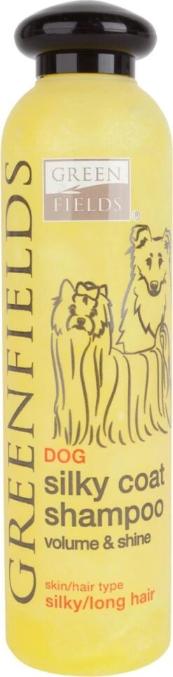Greenfields Hondenshampoo Voor Langharige Vacht - Zorgt Voor Een Zijdezachte Glanzende Vacht - Inhoud 270 Ml - Hondenshampoo Langharige Vacht -Honden Benodigdheden Verkoop 308x1200 1