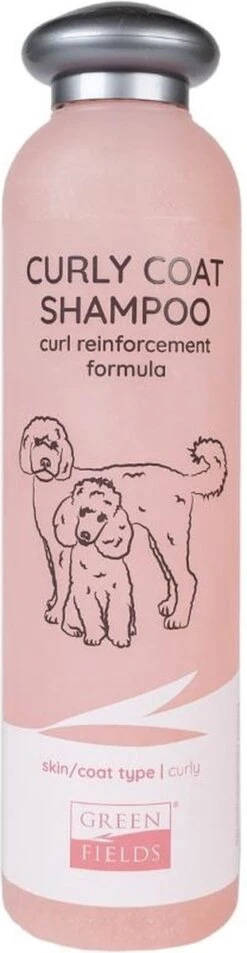 Greenfields - Hondenshampoo Voor Krullende Vacht - Extra Volume En Goede Doorkambaarheid - 270 Ml - Hondenshampoo Krullende Vacht -Honden Benodigdheden Verkoop 311x1200