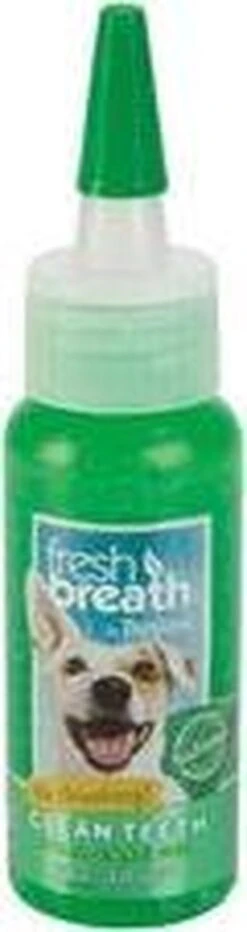 Tropiclean Fresh Breath Clean Teeth Oral Care Gel - Gebitsverzorging - Mint 59 Ml -Honden Benodigdheden Verkoop 318x1200