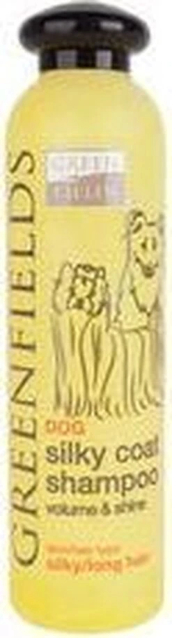 Greenfields Hondenshampoo Voor Langharige Vacht - Zorgt Voor Een Zijdezachte Glanzende Vacht - Inhoud 270 Ml - Hondenshampoo Langharige Vacht -Honden Benodigdheden Verkoop 324x1200