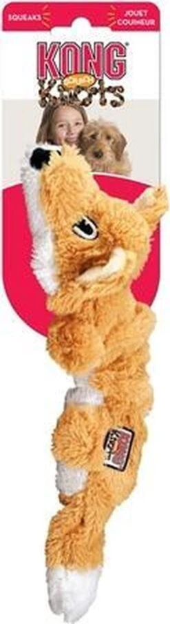 Kong Scrunch Knots Vos M - Kauwspeelgoed - Multi -Honden Benodigdheden Verkoop 328x1200 1