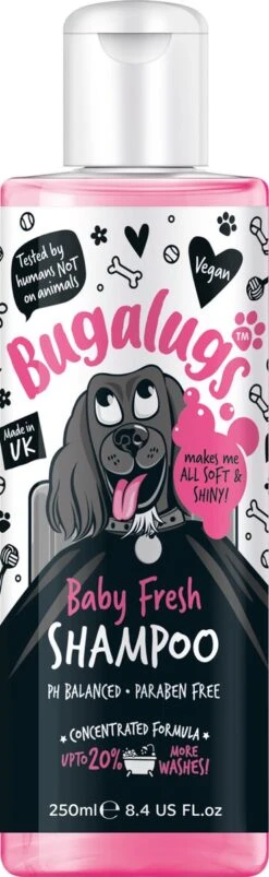 Bugalugs - Vachtverzorging Hond - Baby Fresh Gift Set - Hondenshampoo - Hondenparfum - Anti-klit Spray - 650 Ml - Kerstcadeau -Honden Benodigdheden Verkoop 369x1200