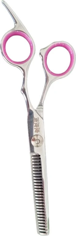 Professor Q - Professionele Effileerschaar - Uitdunschaar - Uitdunschaar Kapper RVS - Kappersschaar - Schaar - Blauw - Coupeschaar - Haar - Knipschaar - Knippen - Kapper Set - Kapper - Premium Uitdun Schaar - Ergonomisch -Honden Benodigdheden Verkoop 387x1200