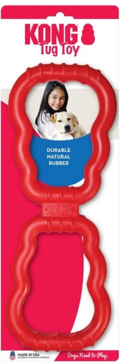 Kong Tug Toy - Hondenspeelgoed - Rood - 33 Cm -Honden Benodigdheden Verkoop 406x1200