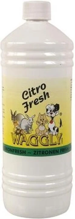 Waggly Citro Fresh Geurverwijderaar - 5 L -Honden Benodigdheden Verkoop 415x1200