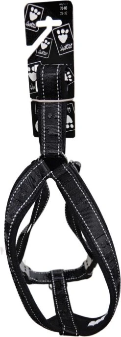 Hurtta Padded Tuig Y-Model Zwart - Hondenharnas - 80 Cm -Honden Benodigdheden Verkoop 431x1200 1