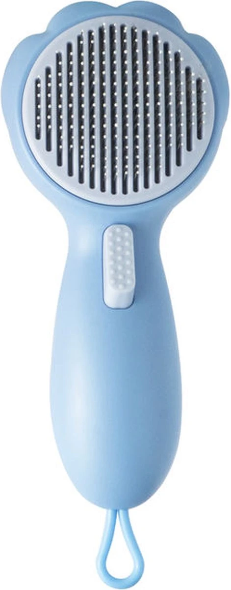 Smarge | Hondenborstel | Kattenborstel | Blauw | Zelfreinigend | Dierenborstel | Met Pluis Verwijderaar | Kattenkam | Hondenkam | Kattenhaar Verwijderaar | Lang/kortharig | Huisdieren 4 Smarge | Hondenborstel | Kattenborstel | Blauw | Zelfreinigend | Dierenborstel | Met Pluis Verwijderaar | Kattenkam | Hondenkam | Kattenhaar Verwijderaar | Lang/kortharig | Huisdieren - Afbeelding 2