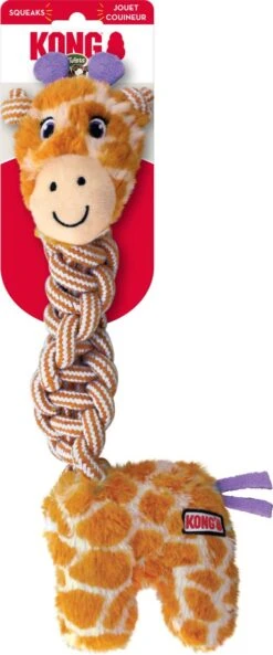 KONG Knots Twists – Hondenspeelgoed Met Touw – Kauwspeeltje – Flostouw – Exta Sterk – Met Pieper - Md/Lg -Honden Benodigdheden Verkoop 500x1200 1