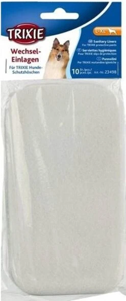 Trixie Inlegdoekjes Voor Loopsheidbroekjes L - XL 10 Stuks -Honden Benodigdheden Verkoop 504x1200