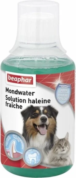 Beaphar Mondwater Hond/Kat - Gebitsverzorging - 3 X 250 Ml -Honden Benodigdheden Verkoop 517x1200 1