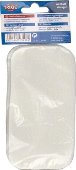 Trixie Inlegdoekjes Voor Loopsheidbroekjes L - XL 10 Stuks -Honden Benodigdheden Verkoop 539x1200