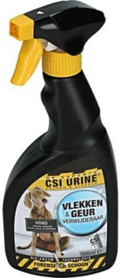 CSI Urine Vlek En Geurspray Puppy En Hond 500 Ml -Honden Benodigdheden Verkoop 545x1200 5
