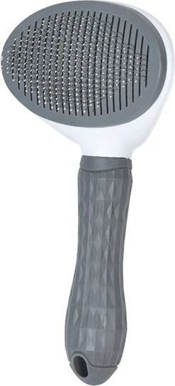 Kattenborstel - Hondenborstel - Pluizenverwijderaar - Haarverwijderaar Voor Huisdieren - Hondenkam - Kattenkam - Huisdierhaar Verwijderaar - Ontpluizer - Kattenhaar & Hondenhaar Verwijderaar - Voor Langharig & Kortharig - Grijs -Honden Benodigdheden Verkoop 546x1200 1