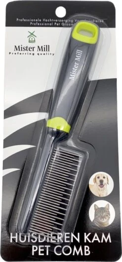 Mister Mill Hondenkam Langhaar Kortharig - Kattenkam - Ruikam - Klittenkam Hond/Kat -Honden Benodigdheden Verkoop 560x1200 3