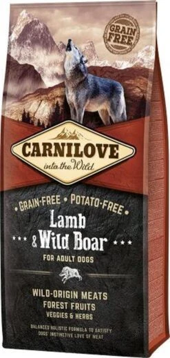 Carnilove Lamb / Wild Boar Adult 13 Carnilove Lamb / Wild Boar Adult -Honden Benodigdheden Verkoop 571x1200 1