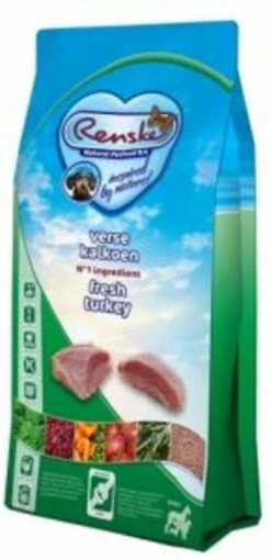 Renske Super Premium Senior Kalkoen Graanvrij 12 KG -Honden Benodigdheden Verkoop 581x1200 3