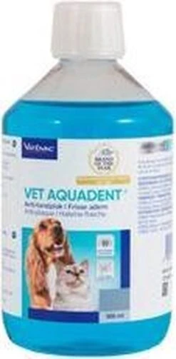 Virbac Vet Aquadent Mondwater - 500 Ml -Honden Benodigdheden Verkoop 589x1200 3