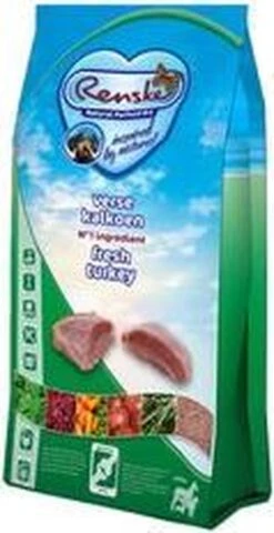 Renske Super Premium Senior Kalkoen Graanvrij 12 KG -Honden Benodigdheden Verkoop 618x1200