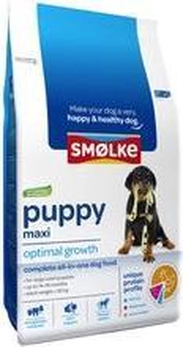 Smolke Puppy Maxi - Kip - Puppyvoer - 12 Kg 21 Smolke Puppy Maxi - Kip - Puppyvoer - 12 Kg - Afbeelding 19