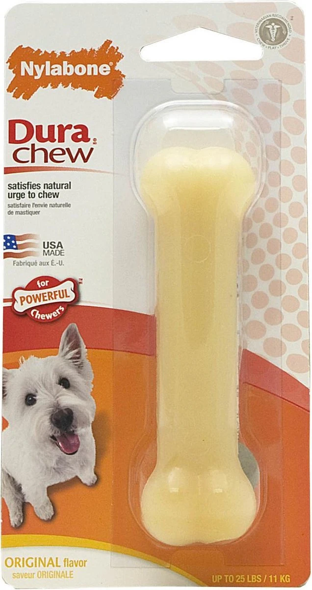 Nylabone Harde Bijters Kluif - Ham - Voor Honden Tot 10 Kg 8 Nylabone Harde Bijters Kluif - Ham - Voor Honden Tot 10 Kg - Afbeelding 6