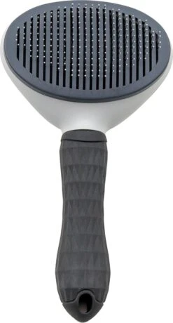 Lorell Pet Company Kattenborstel/Hondenborstel - Borstel Voor Langharig/kortharig -Hondenhaar En Kattenhaar Verwijderaar - Grijs -Honden Benodigdheden Verkoop 645x1200 2