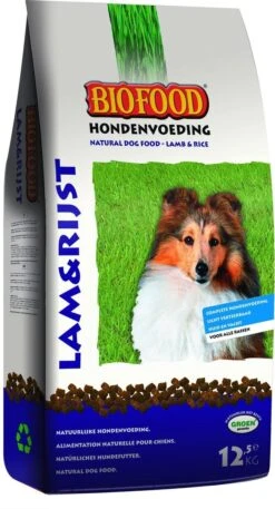 Biofood Hondenvoer - Lam & Rijst - 12.5 Kg -Honden Benodigdheden Verkoop 649x1200