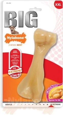 Nylabone Harde Bijters Kluif - Kip - Voor Honden Tot 30 Kg -Honden Benodigdheden Verkoop 657x1200 1