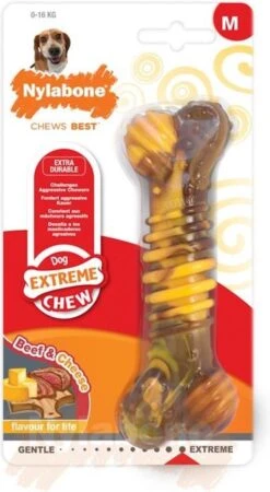 Nylabone Extreme Kauwbot Textuur Met Rund- En Kaassmaak -Honden Benodigdheden Verkoop 658x1200 5