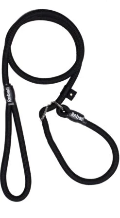 Rebel Petz - Honden Trainingslijn Met Halsband - Taupe, Zwart, Groen & Oranje - Maat Small Of Large - Kleur: Zwart, Maat: Large -Honden Benodigdheden Verkoop 661x1200 4