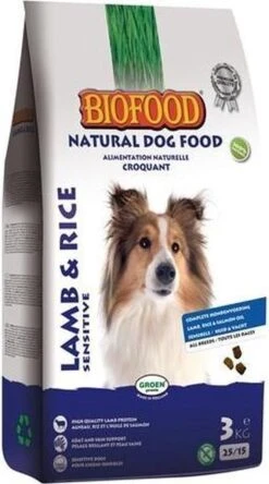 Biofood Hondenvoer - Lam & Rijst - 12.5 Kg -Honden Benodigdheden Verkoop 667x1200
