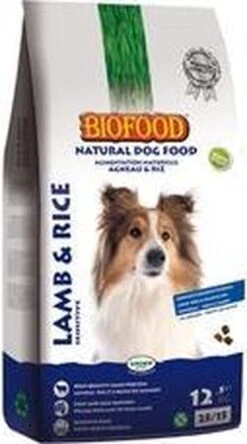 Biofood Hondenvoer - Lam & Rijst - 12.5 Kg -Honden Benodigdheden Verkoop 668x1200 2