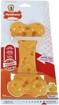 Nylabone Extreme Kauwbot Met Kaassmaak - Voor De Krachtigste Kauwers - Vulbaar Met Smeersels Zoals Pindakaas - XS/M/L - Large -Honden Benodigdheden Verkoop 675x1200 5
