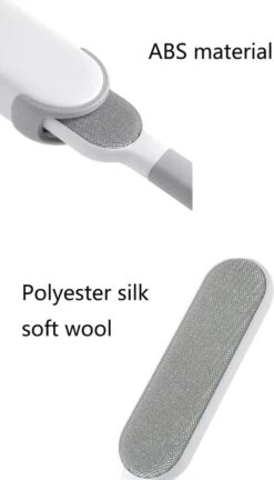 IGOODS - Pet Hair Remover - Hond & Kat Roller Brush - Dubbelzijdig Bont Ontharingsgereedschap Met Zelfreinigende Basis - Reismaatborstel - Voor Kleding - Bank - Tapijt - Autostoel GRIJS -Honden Benodigdheden Verkoop 686x1200 2