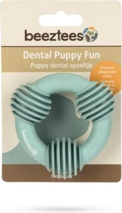 Beeztees Rubber Dental Ring Puppy Groen 8 Cm -Honden Benodigdheden Verkoop 691x1200 1
