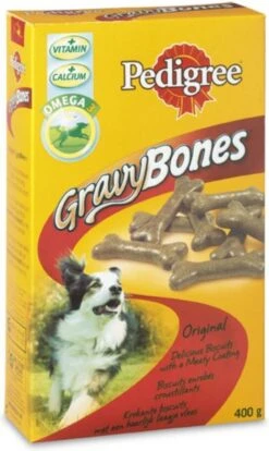 Pedigree Biscrok Gravy Bones Hondensnacks - 7 X 400 Gr -Honden Benodigdheden Verkoop 716x1200 1