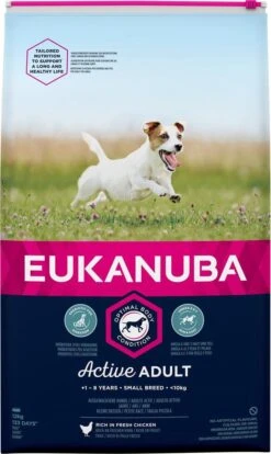 EUKANUBA Dog Adult - Small Breed Hondenvoer Smaak: Kip - 12 Kg -Honden Benodigdheden Verkoop 716x1200