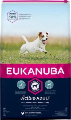 EUKANUBA Dog Adult - Small Breed Hondenvoer Smaak: Kip - 12 Kg -Honden Benodigdheden Verkoop 717x1200 1