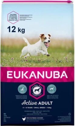 EUKANUBA Dog Adult - Small Breed Hondenvoer Smaak: Kip - 12 Kg -Honden Benodigdheden Verkoop 722x1200 3