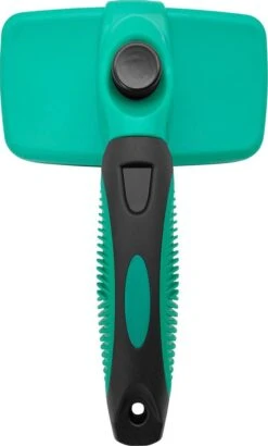 ElegaPet Hondenborstel Groen - Hondenhaar Verwijderen - Kat En Hondenkam - Slickerborstel Hond En Kat - Groomer - Ondervacht Kam Hond - Borstel Hond - Hondenborstel Langharig En Kortharig - Slickerborstel - Anti Klit/Knopen/Huidschilfers -Honden Benodigdheden Verkoop 723x1200 2