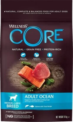 Wellness Core Grain Free Dog Ocean Zalm&Tonijn - Hondenvoer - 10 Kg