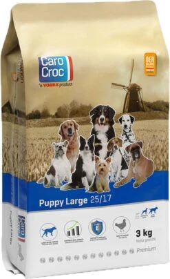 Carocroc Puppy Large Breed 3 KG -Honden Benodigdheden Verkoop 734x1200