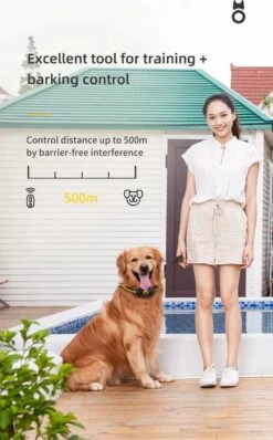 Anti Blafband EN Trainingshalsband In 1 - UNIEK SYSTEEM - 1000m Bereik - 100 Levels - Trainingsband - Antiblafband - Teletac - Geluid En Vibratie/trilling - Grote En Kleine Honden - Volledig Waterdicht - Anti Blafband -Honden Benodigdheden Verkoop 744x1200 3