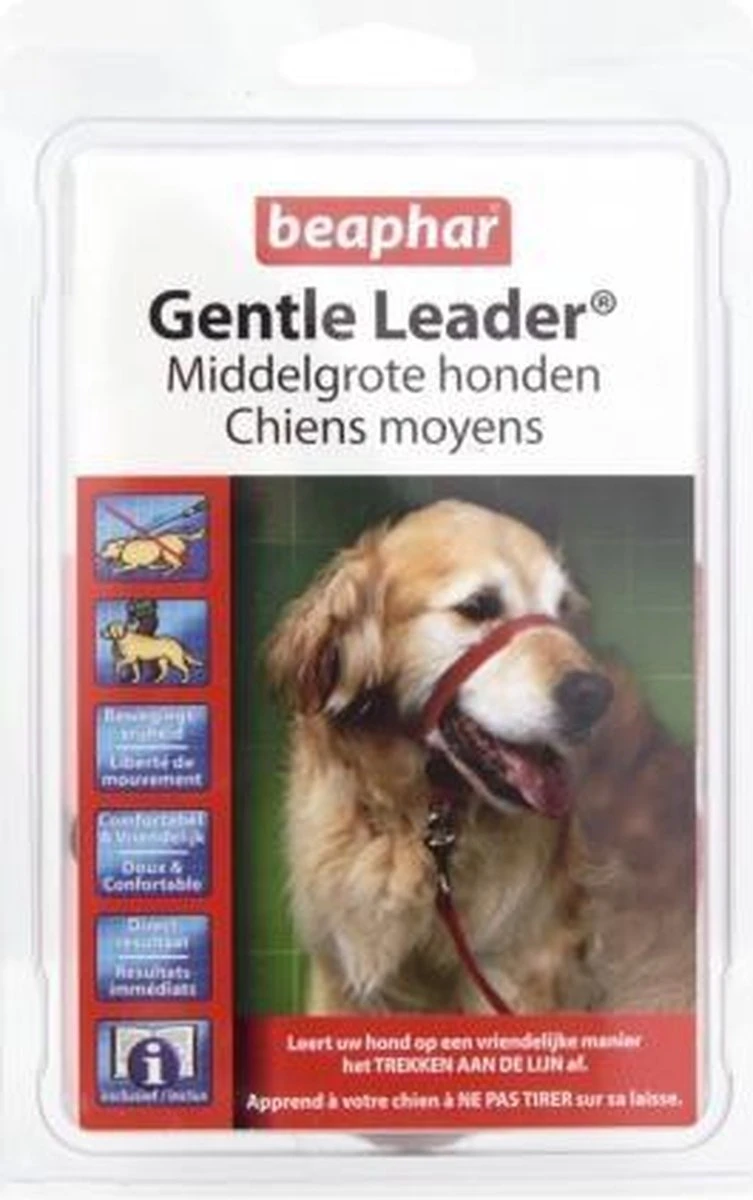 Gentle Leader Hoofdhalster Medium Zwart Beaphar 15 Gentle Leader Hoofdhalster Medium Zwart Beaphar - Afbeelding 13