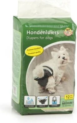 Beeztees - Hondenluier - Zwart - M - 12ST -Honden Benodigdheden Verkoop 757x1200 3