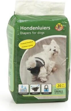 Beeztees - Hondenluier - Zwart - S - 20ST -Honden Benodigdheden Verkoop 770x1200