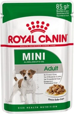 Royal Canin Shn Mini Adult Pouch - Hondenvoer - 12 X 85 G -Honden Benodigdheden Verkoop 774x1200 7