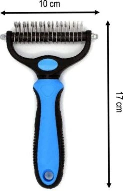 Merkloos 2 Zijdige Ondervacht Hondenkam - Hondenborstel Kortharig/Langharig - Kattenkam - Klittenkam Kat/Hond - Kattenborstel - 10 Cm. -Honden Benodigdheden Verkoop 775x1200 4