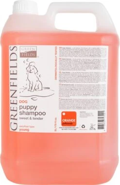 Greenfields - Milde Hondenshampoo Puppy - Zachte Shampoo Met Babypoeder Geur - Inhoud 270 Ml Of 5 Liter - 270 Ml 10 Greenfields - Milde Hondenshampoo Puppy - Zachte Shampoo Met Babypoeder Geur - Inhoud 270 Ml Of 5 Liter - 270 Ml -Honden Benodigdheden Verkoop 775x1200 5